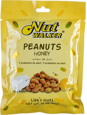 Nut Walker Peanut Honey, 6x45G
