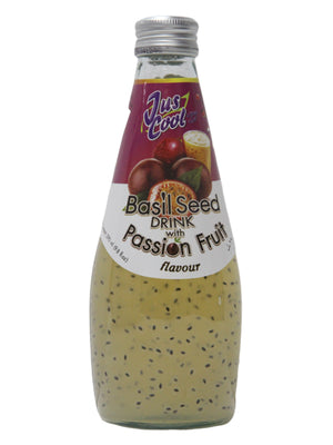 Jus Cool Basil Seed Drink With Passion Fruit, 290ml