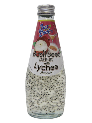 Jus Cool Basil Seed Drink With Lychee, 290ml