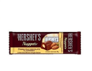 Hershey'S Nuggets Creamy Milk Choco With Almonds, 28G
