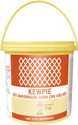 KEWPIE CHEF STYLE MAYONNAISE, 3KG