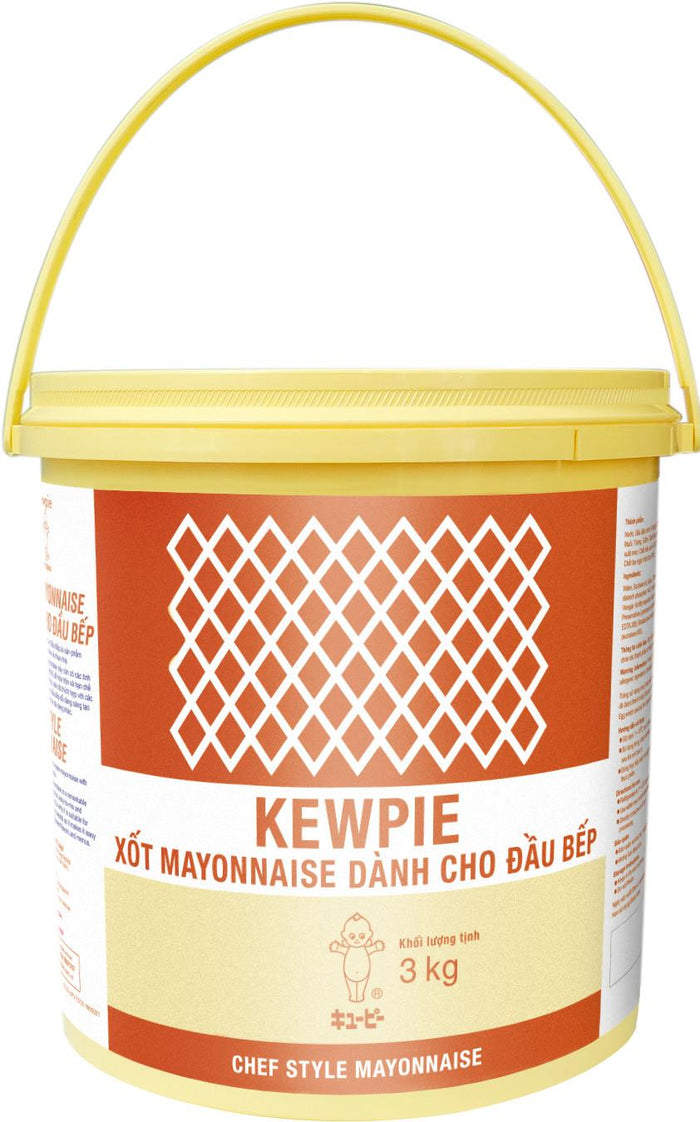 KEWPIE CHEF STYLE MAYONNAISE, 3KG