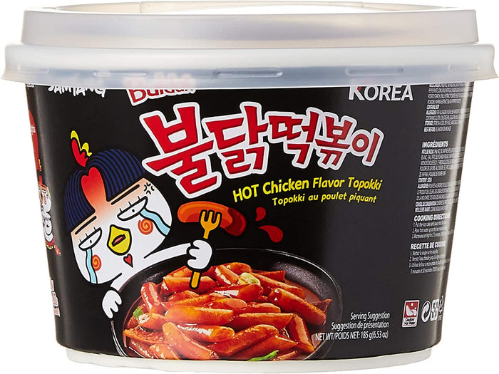 Samyang Hot Chicken Topokki Flavor, 185G