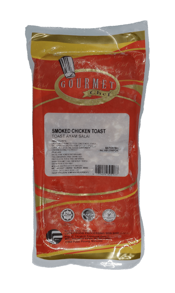 Gourmet Chef Smoked Chicken Toast, 800G
