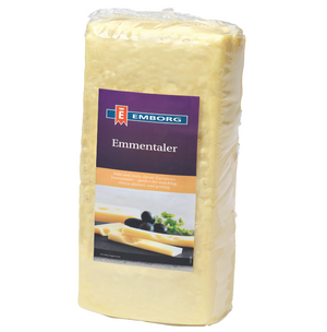 Emborg Emmental Cheese Block 45% 1Kg