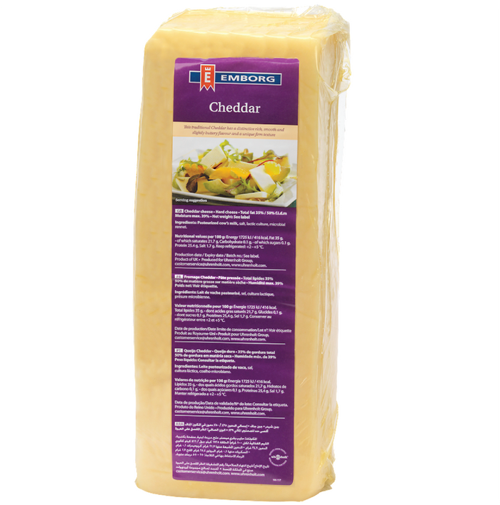 Emborg Cheddar Cheese 1Kg