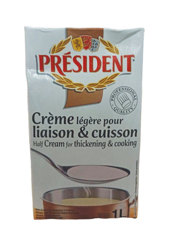 President UHT Cooking Cream 18% 1L