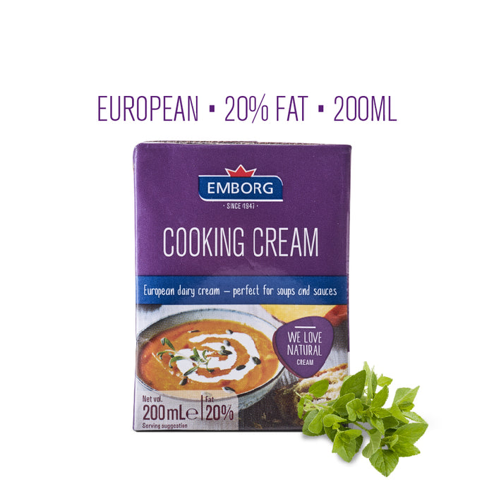 Emborg Cooking Cream, 200ml