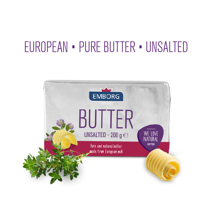 Butter Unsalted 200gm