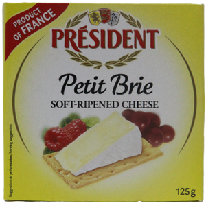 President Small Brie in TIN, 125gm