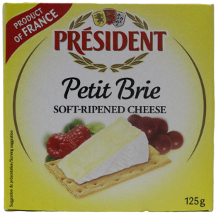 President Small Brie in TIN, 125gm