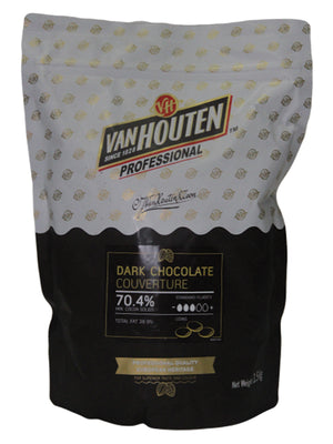 Van Houten Professional Dark Choco.Couverture 70.4% 1.5Kg