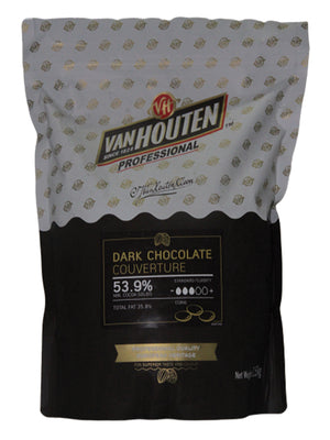 Van Houten Professional Dark Choco.Couverture 53.9% 1.5Kg
