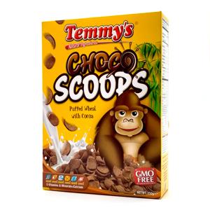 Temmy's Choco Scoops 250gm