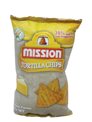 Mission Corn Tortilla Chips Cheese Flav 65gm