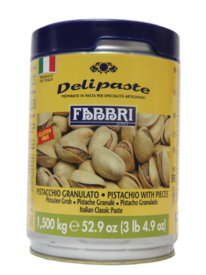 Fabbri Delipaste Pistachio Ground/Su, 1.5Kg