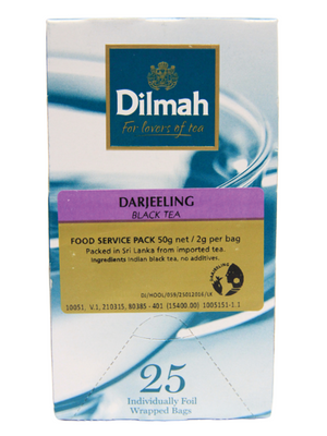 Dilmah Darjeeling Black Tea 25'sx2gm