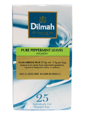 Dilmah Pure Peppermint Leaves 25'sx1.5gm