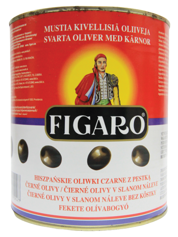 Plain Black Olive (Whole) 3Kg