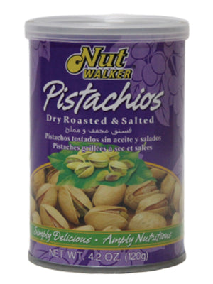 Nut Walker Dry Roasted & Salted Pistachios, 120gm