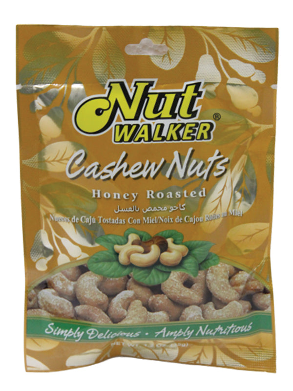 Nut Walker Honey Roasted Cashew Nuts, 6x35gm