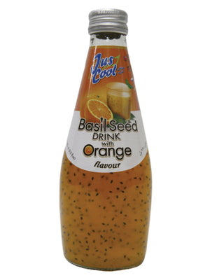 Jus Cool Basil Seed Drink With Orange, 290ml