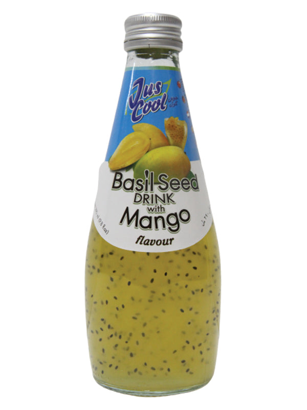 Jus Cool Basil Seed Drink With Mango, 290ml