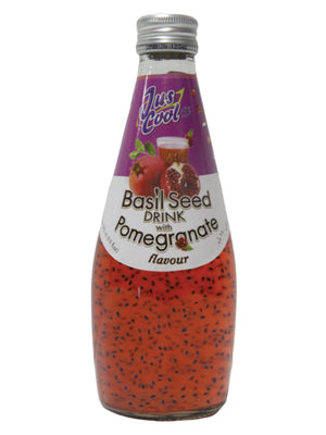 Jus Cool Basil Seed Drink With Pomegranate, 290ml