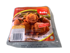 Bobo Chicken Meat Ball With Salted Egg, 150G
