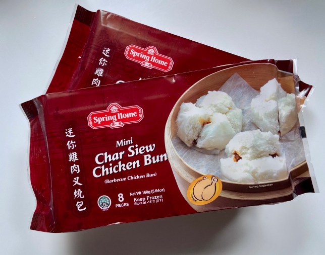 Spring Home Mini Char Siew Chicken Bun, 160G