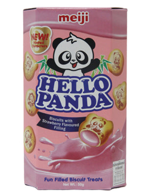 Hello Panda Strawberry, 10x50gm
