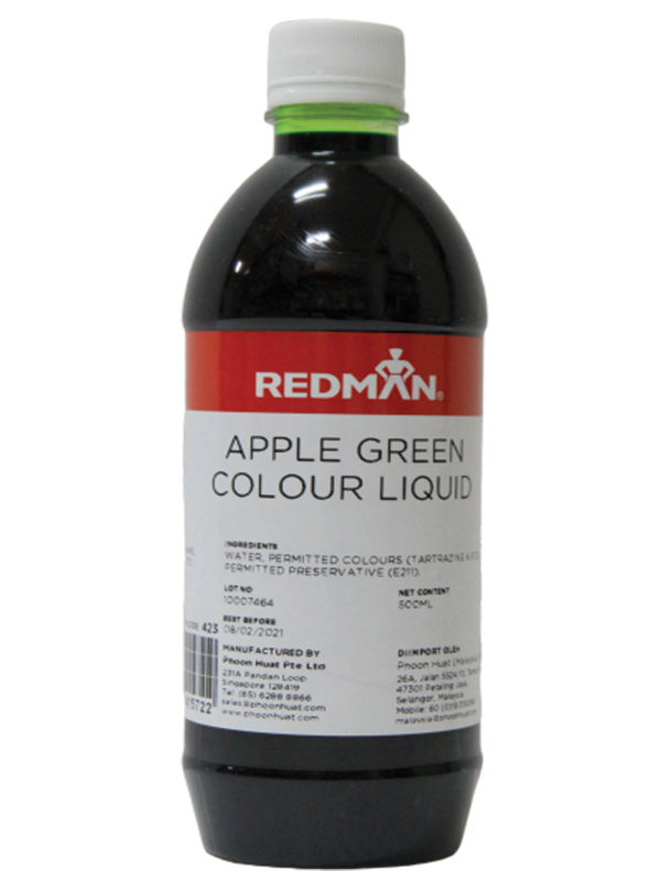 Red Man Apple Green Colour 500ml