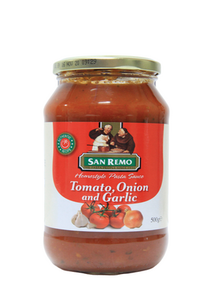 San Remo #704 PS Tomota, Onion & Garlic 500gm