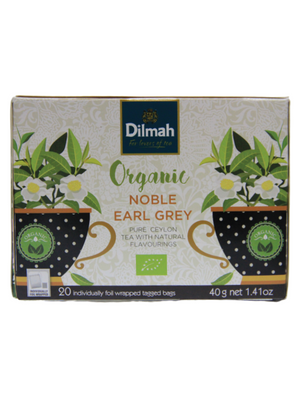 Dilmah Organic Noble Earl Gray 20x2gm