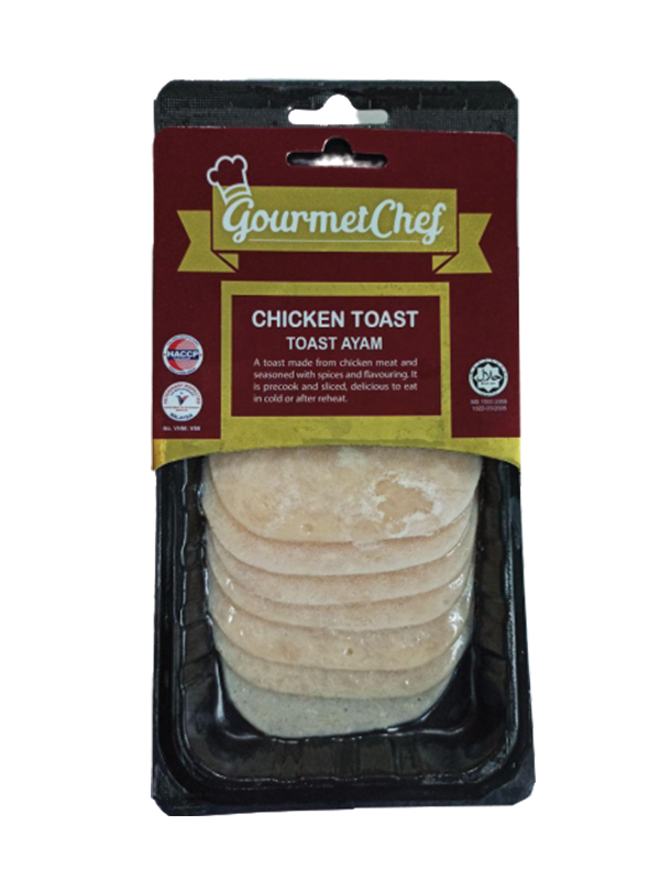 Gourmet Chef Chicken Toast Sliced, 150gm