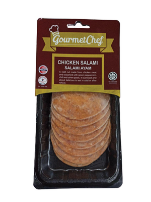 Gourmet Chef Chicken Salami Sliced, 150gm