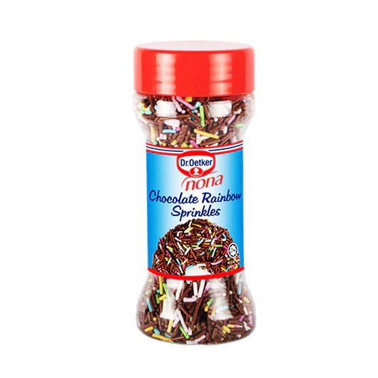 Dr. Oetker Nona Chocolate Rainbow Sprinkles, 50Gm