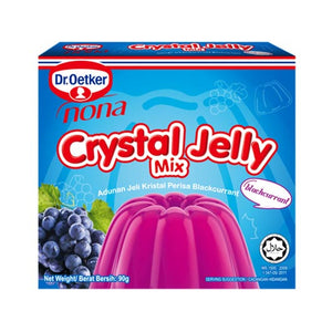Dr. Oetker Nona Crystal Jelly Mix Blackcurrant, 90Gm