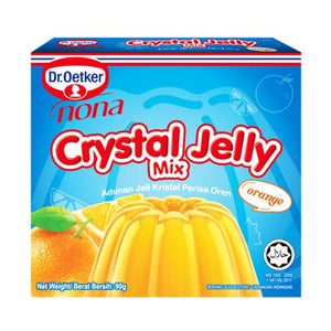 Dr. Oetker Nona Crystal Jelly Mix Orange, 90Gm