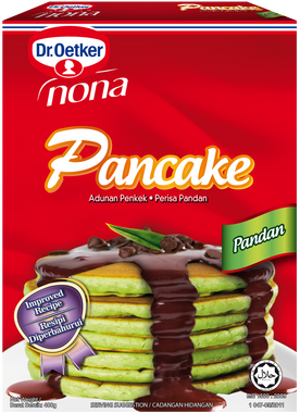 Dr. Oetker Nona Pancake Pandan, 400Gm