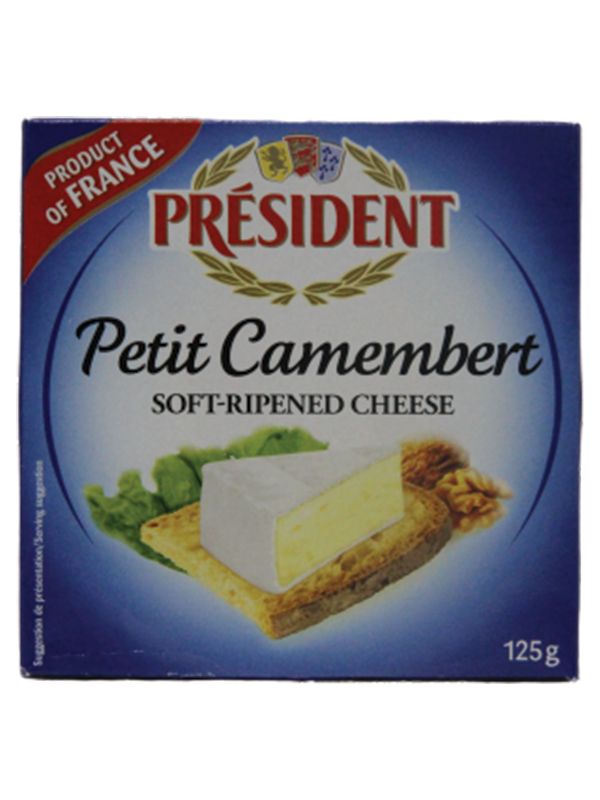 President Petit Camembert in TIN, 125gm