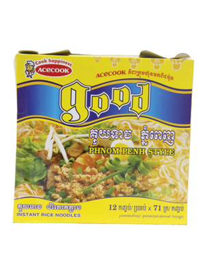Good Phnom Penh Style Instant Rice Noodle, 12x71gm