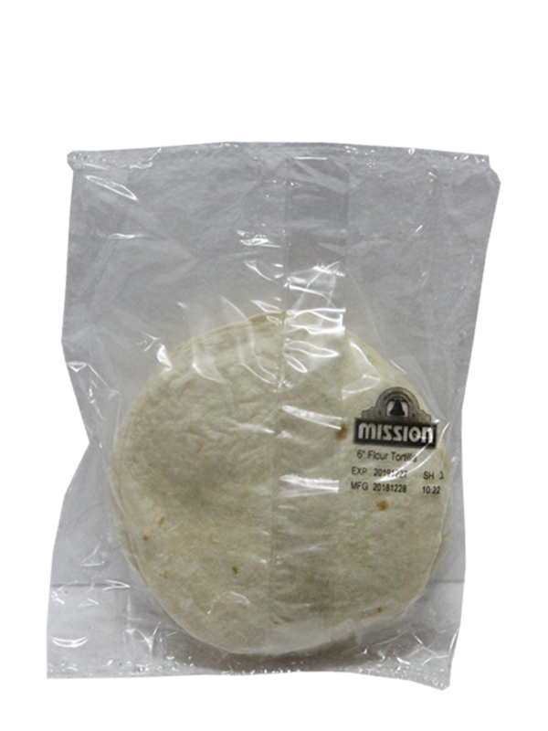 Mission 6" Press Flour Tortillas 1Pkt