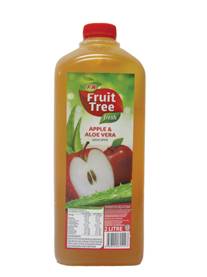 F&N Fruit Tree Apple & Aloe Vera Juice 2L