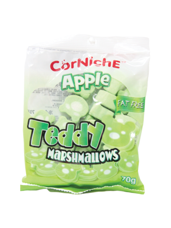 Apple Teddy Marshmallow, 70gm