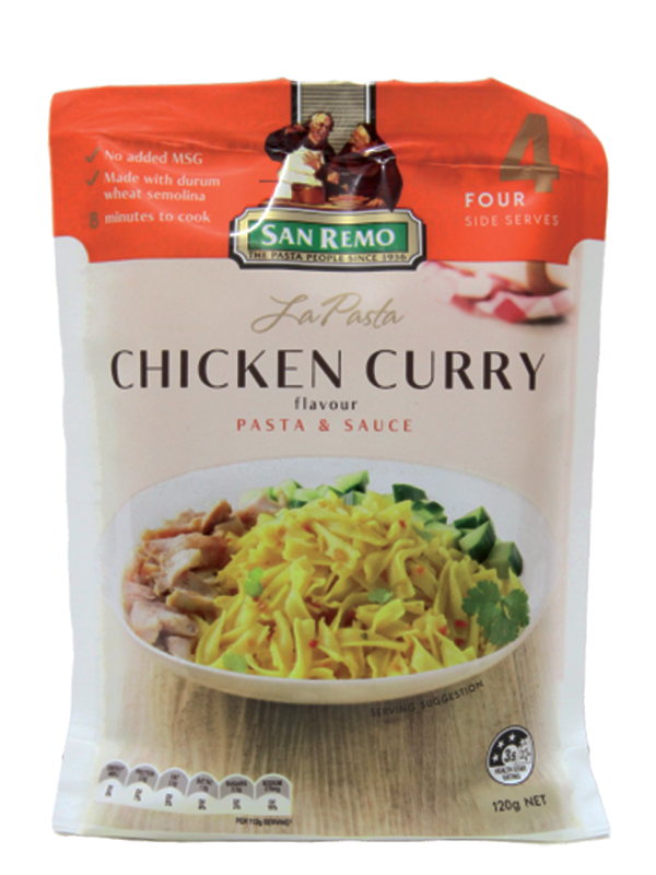 San Remo #253 La Pasta Chicken Curry, 120gm
