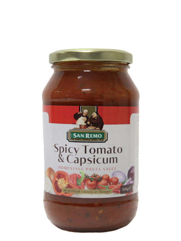 San Remo #700 Spicy Tomato & Capsicum, 500gm