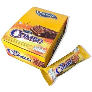 Piccadelli Combo Wafer & Cereal Chocolate Flavoured, 12x25G