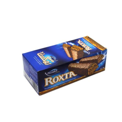 Piccadelli Roxta Wafer Caramel & Chocolate Flavoured, 12x24G