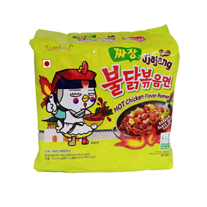 Samyang Hot Chicken Ramen Jjajang, 5x140G